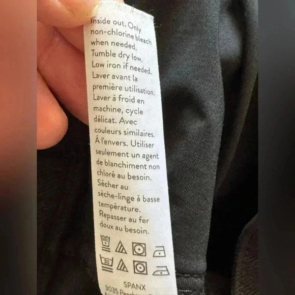 Spanx Women's Ankle Jean-ish Leggings Pants Jeans Small XL Black - Picture 16 of 16